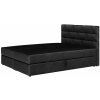 Bývaj s nami SK, WALENT boxspringová posteľ 160x200, Itaka 15 látka,pena PUR,pružina bonell