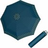 Doppler Mini Light Twinkle blue deštník dámský skládací modrý