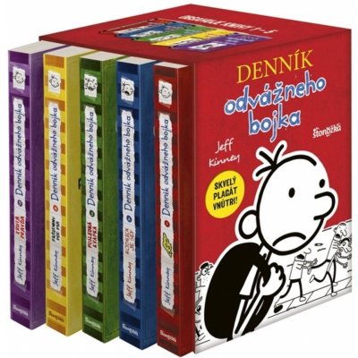 Denník odvážneho bojka box 1 – 5