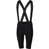 POC W's Essential Cargo Bib Shorts, Uranium Black - L