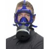 RSG 400 s series rd40 silikónová celotvárová plynová maska modrá 400101 - UNI