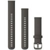 Remienok Garmin Quick Release 18 mm, silikonový grafitový, přezka Slate 010-12932-0E