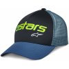 šiltovka VITAL TRUCKER, ALPINESTARS (čierna/modrá/zelená)