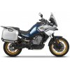Kompletná sada bočných hliníkových kufrov SHAD TERRA 36L/47L, vrátane montážnej sady SHAD CF Moto 800MT