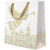 PAW AGB2017203 Angel Above The City, vianočná darčeková taška, rozmer 20x25x10cm, veľkosť MEDIUM