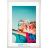MEMO Fotorámik v hliníkovom ráme - strieborný (21x19,7 cm)