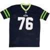 Pánske tričko New Era NFL NOS logo oversized tee Seattle Seahawks M