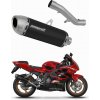 Honda CBR 600 F4i Sport 2001 - 2006 ladený výfuk S6 BLACK + dB killer