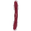 Shots Loveline Double-Sided Thrusting Vibrator Merlot Grape silikónový prirážací vibrátor 33 x 3,6 cm