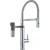 Franke Filtračné batérie - Drezová batéria Vital Tap s filtračným zariadením, flexibilným ramenom a spŕškou, chróm/gun metal 120.0621.230