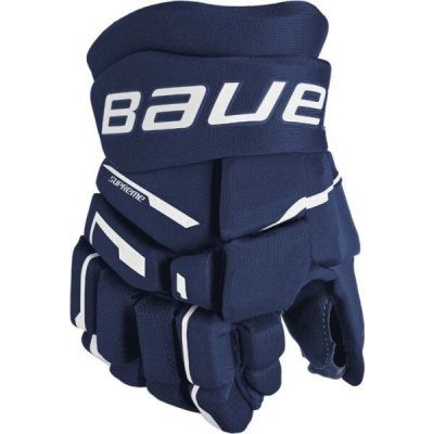 Bauer SUPREME M3 GLOVE-SR Hokejové rukavice, tmavo modrá, 14