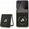 Puzdro Karl Lagerfeld PU Karl and Choupette Heads Magnetic Samsung Galaxy Z Flip 7 - čierne