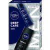Nivea Men Nivea MEN Deep sprchový gél 250 ml + Nivea MEN Deep Maxx antiperspirant v spreji 150 ml kozmetická sada