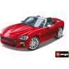 Model auta Bburago Fiat 124 Spider Red (4893993003334)