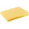Jersey plachta s gumou 240x220 cm z bavlny farba horčicová 125 g/m2 Design 91-HF-429767