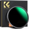 K&F CONCEPT 77MM ND2-ND400 Variable Filter (1-9 Stop), 24 Layers of Nano-coating