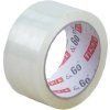 Lepiaca páska PP, tichý akryl, šírka 48 mm, návin 66 m, transparent