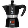Bialetti Moka Express Love 3 šálky čierna