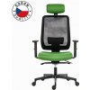 Powerton ERGO LUCIE Kancelářské ergonomické křeslo, Zelené