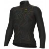 ALÉ Cycling Clothing ALÉ PR-E Top, Black Veľkosť: L Pánsky dres s dlhým rukávom