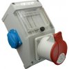 Zásuvková rozvodnica ROS4/X-10 neistená, 2x 16A-250V, 1x 32A-400V 5p, IP44
