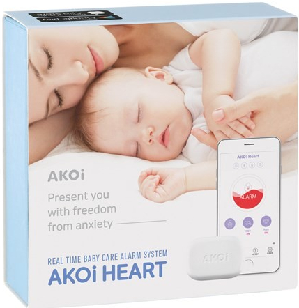 AKOi Heart Real Time Baby Care Alarm System 3in1, Breat