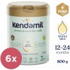 6x KENDAMIL Mlieko batoľacie Premium 3 HMO+ (800 g) 12m+