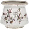 Chic Antique Keramický obal na kvetináč s kvetmi Nancy - Ø 17*16 cm - Chic Antique