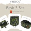 Firedog Basic 3-Set Lime Splash
