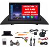 Automobilové rádio DVRMEDIA BMW X3 E83 Android AUTO / CarPlay / 4GB+64GB 2-DIN