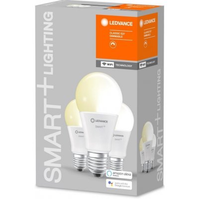 Ledvance SADA 3x LED Stmievateľná žiarovka SMART+ E27/9,5W/230V 2700K - Ledvance P224711 + záruka 3 roky zadarmo