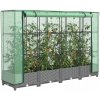 Kvetináč plast viacfarebný VidaXL 160 cm x 40 x 23 cm