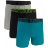 Under Armour Pánske boxerky Perf Tech 6in 3Pack Blue S
