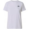 Dámske tričko The North Face W Evolution Simple Dome Slm Short Sleeve Veľkosť: S / Farba: biela