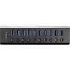 LINDY 43370 USB 3.0 hub čierna; 43370