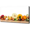 Foto obraz na plátne Ovocie a zelenina 100x50 cm