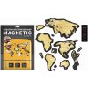 Magnetická stieracia cestovná svetová mapa