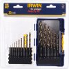 IRWIN Csigafúró készlet 15 részes HSS PRO hengeres (1,5-10 mm)
