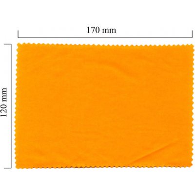 Blick-Punkt Handričku na okuliare z mikrovlákna jednofarebný - oranžový  120x170 od 1,44 € - Heureka.sk