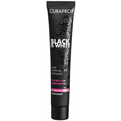 Curaprox Black is White - Tough Whitening Toothpaste Fresh Lime-Mint 90 ml