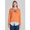 Gant Archive Shield C-Neck Sweat T oranžová