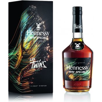 Hennessy VS Art 12 Les Twins 40% 0,7 l (kartón)