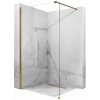 Rea AERO, sprchová zástena WALK IN 120 x 195 cm, 8mm číre sklo, zlatý REA-K8443