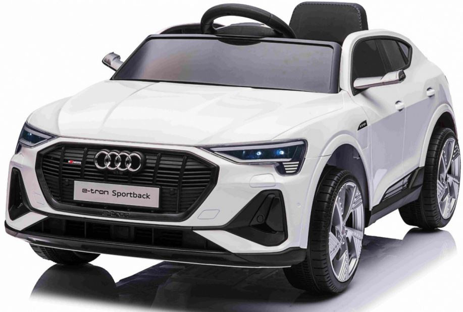 Mamido Elektrické autíčko Audi E-Tron Sportback 4x4 biela