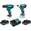 Makita CLX224X Aku sada DF333DZ+TD110DZ+2xaku+taška Li-ion 12V CXT CLX224X
