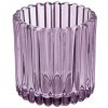 Altom Sklenený svietnik na čajovú sviečku Tealightpr. 7,5 cm, fialová, 7,5 cm