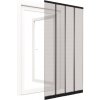 Sieťka na dvere, lamelový záves Home Protect antracit 100 x 220 cm