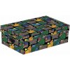 oxybag krabica lamino malá - 35,5 x 24 x 9 cm - Dinosaurus