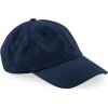 Beechfield | B652N, 6 panelová šiltovka z bio bavlny, modrá navy