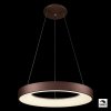 LUXERA 18407 GENTIS závesné svietidlo 600 mm LED/50W,4000K,kávová
